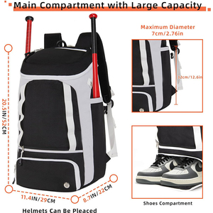 Sac à dos de sport extérieur imperméable et antivol, design personnalisé, sac d'école pour adultes unisexe, 36/57 litres, vente chaude - Product Image 2