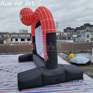Pantalla de Proyección Inflable, Modelo Único de Spider Man, Película de Dibujos Animados, Fiesta Divertida, Patio Trasero, Alquiler Incluye Soplador de Aire, Globo al Aire Libre - Product Image 4