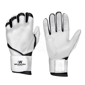 Último diseño Guantes de bateo de béisbol Material de cuero Guantes de bateo de béisbol 2025 Tasa de venta completa - Product Image 1