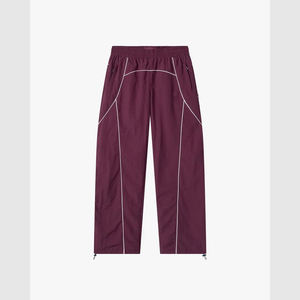 Pantalones cortavientos de nailon personalizados, ropa de calle, pantalones de chándal a rayas para hombre, pantalones de chándal deportivos Vintage de alta calidad - Product Image 4