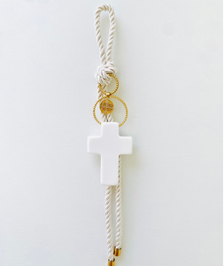 Croix en marbre Ornement de fête Restaurant Ornement Usine Vente en gros Artisanat de haute qualité Croix en marbre - Product Image 6