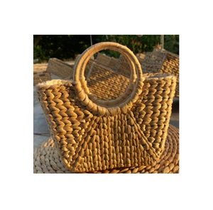 กระเป๋าผักตบชวาสำหรับผู้หญิงวัสดุธรรมชาติ - Product Image 1