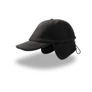 Chapeau personnalisable avec rabat anti-neige, accessoires de sports d'hiver, merchandising - Product Image 4