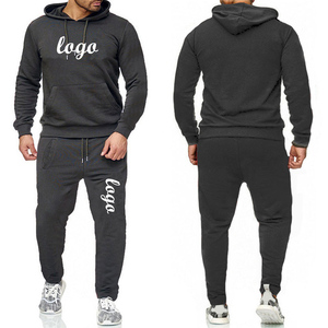 Sweat à capuche imprimé bouffant personnalisé de haute qualité pour hommes pantalons de survêtement unisexe Double fermeture à glissière complète bas polaire tissu survêtement d'hiver - Product Image 5