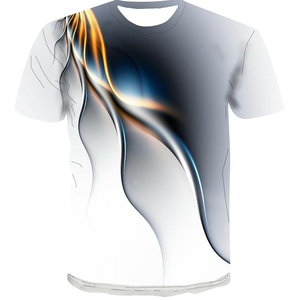 Camiseta de Poliéster Sublimada al por Mayor, Camiseta Informal Unisex con Logotipo Personalizado para Hombre - Product Image 1