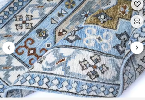 พรมขนสัตว์นิวซีแลนด์หรูหราทันสมัยทำด้วยมือแบบใหม่ผ้าเนื้อดีแบบนามธรรมมือปรับแต่งได้ขนาด5x8 12X14สำหรับบ้านสำนักงานโรงแรม - Product Image 6