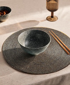 Ensemble de dessous-de-plat ronds perlés pour décoration de table de cuisine bohème, pour bureau, café, salle à manger, fête, extérieur, mariage, personnalisable - Product Image 6