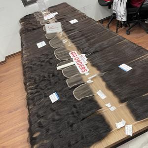Venta al por mayor HD Swiss Lace Closure Frontal Raw Vietnamese Hair Large Stock Listo Para Enviar HD Lace Closure Frontal - Product Image 2