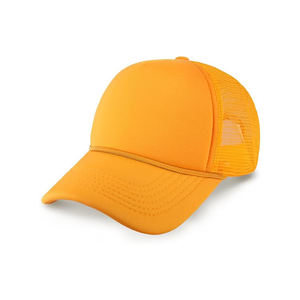 Casquette de camionneur promotionnelle classique, devant en mousse structurée, dos en maille respirante, ajustable avec fermeture à pression, personnalisable - Product Image 4