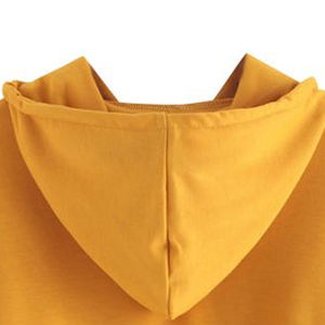 Sudadera con capucha de algodón Terry francés de 380g para mujer, ropa de calle transpirable con ropa de invierno de algodón puro, OEM al por mayor - Product Image 4