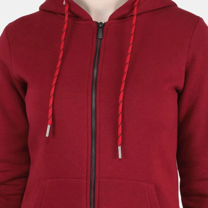 Survêtement en polyester et coton pour femmes de haute qualité, sur mesure, nouvelle arrivée 2025, survêtements à fermeture éclair pour femmes pour un usage décontracté - Product Image 4