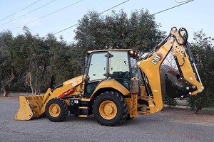 2023 CATERPILLAR 420 Mini retroexcavadora de carga frontal usada con Motor de componentes de núcleo de bomba hidráulica Moog a la venta - Product Image 5