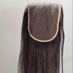 ผมต่อผมเรีมี่ต่อผมมนุษย์ผมคนเกรดอินเดียผมต่อผมลูกไม้ใสความละเอียดระดับ HD 20นิ้ว - Product Image 1