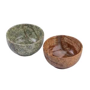 Le marbre naturel véritable sculpté et poli par des artisans soutient l'aspect premium de la pierre. - Product Image 5