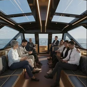 Yate de Recreo de Aluminio Personalizado UBI 812 de 11.8M, 12 Pasajeros, Motor Intraborda - Product Image 6