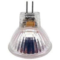 Ampoule LED MR11 AC/DC 12V 2W COB, projecteur à angle de faisceau de 45 degrés, en aluminium et verre, base GU4, éclairage d'accentuation pour hôtel et aménagement paysager, CE/RoHS