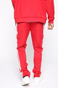 ชุดวอร์มแนวสปอร์ตสำหรับผู้ชายชุดวอร์มแนวสปอร์ตแบบ3แถบสำหรับยิมชุดวอร์มแนวสปอร์ตออกแบบใหม่ออกแบบโลโก้ได้ตามต้องการ - Product Image 5