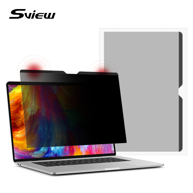 Bulk 2.5D Magnetic PET Privacy Filter 13"-16" Notebooks/Laptops Anti-Spy Peeping Blue Light Protection High Transparent
