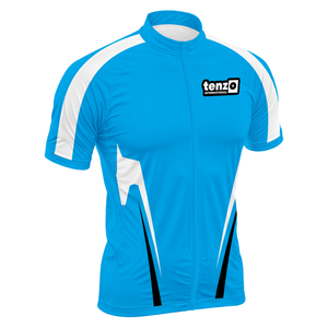 Maillot de Ciclismo Unisex Premium 2026 de Manga Corta con Cremallera Completa, Cortavientos, Transpirable, de Secado Rápido, con Impresión por Sublimación Tenzo Intl - Product Image 2