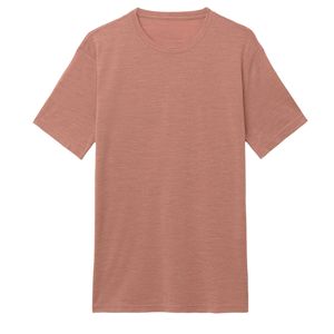 เสื้อยืดคอกลมแขนสั้นผู้ชายไซส์ใหญ่ คุณภาพสูง ปรับแต่งโลโก้ได้ ระบายอากาศดี เป็นมิตรกับสิ่งแวดล้อม สีชมพู 220gsm 100% - Product Image 1