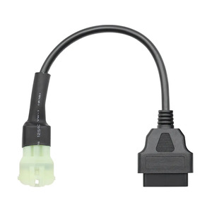 สายต่อ6Pin OBD2อะแดปเตอร์16ขาเครื่องมือวินิจฉัยความผิดพลาดของเครื่องยนต์แบบทำมือสำหรับ KTM Bajaj TVS รถจักรยานยนต์เครื่องมือวินิจฉัยปัญหา - Product Image 1
