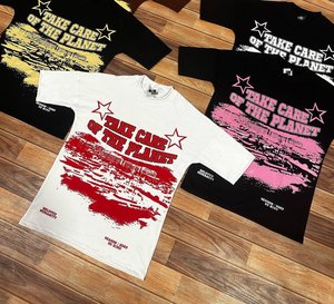 Personalizable hombres algodón gráfico camiseta Boxy recortada manga corta cuello redondo patrón sólido DTG impreso tejido de punto de fábrica - Product Image 4