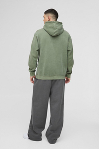 Sudadera con Capucha Extra Grande, Personalizada, con Hombros Caídos, 400 g/m², Ligera, Estilo Vintage, 100% Algodón, para Invierno, de Marfa International - Product Image 3