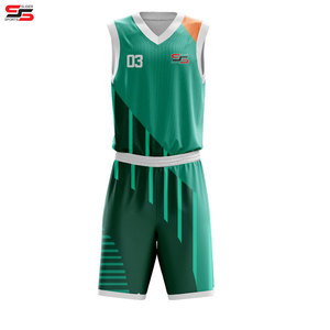 Uniforme de basket-ball de sublimation de sport de haute qualité avec logo personnalisé 2025 nouveau style et design Kit d'uniforme de basket-ball pour hommes - Product Image 5