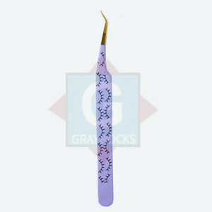 Pinzas de volumen de cejas y pestañas injertadas de acero inoxidable personalizadas de alta calidad Diseño de Punta puntiaguda para un uso óptimo - Product Image 4