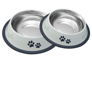 สแตนเลสไม่ลื่นไถลชามอาหารสัตว์เลี้ยง - Product Image 6
