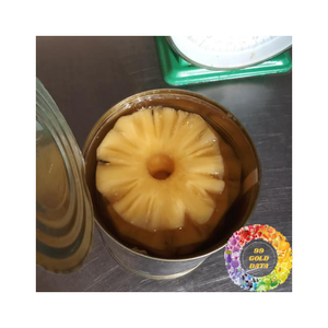 Anneaux d'ananas en conserve de qualité Saveur tropicale douce naturelle Couleur jaune doré Convient pour l'exportation en gros et la vente au détail - Product Image 2
