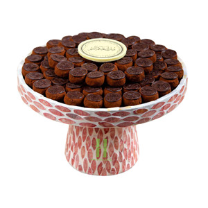 HOT SELLER Product Mother Of Pearl <b>Cake</b> Stand Boho Ramadan Serving Tray Dishes Plates for Table Decoration Resin Epoxy <b>Mold</b> - Product Image 3