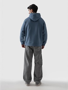 Sudadera con capucha de gran tamaño Unisex de alta calidad para hombre, sudadera de algodón pesado bordada para invierno - Product Image 3