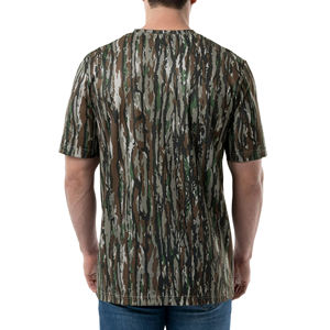 T-shirt uni surdimensionné pour homme, t-shirts en coton, imprimé camouflage arboricole, camouflage de chasse, jungle camouflage - Product Image 2