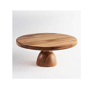 High Quality Round Wooden Cake <b>Stand</b> Fancy Design for Elegant <b>Cupcakes</b> & Cakes Display & Serving Premium Cake Tools - Product Image 1