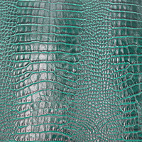 Cuir PVC imitation crocodile résistant à l'usure de 1 mm, fabriqué sur mesure par Chengyuan au Bangladesh, pour sacs