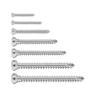 2 mm 2.4 mm Self Tapping Screw 2.7 mm 3.5 mm Cortical Screw 4 mm Stainless Steel Locking Cortical Screws Orthopedic Implants