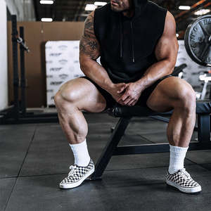 Débardeur de sport pour homme haut de gamme, design personnalisé, respirant, tricoté 100% coton, idéal pour la gym et la course à pied - Product Image 3