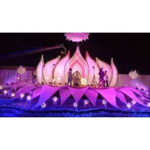 Fondo de exhibición de perlas rústicas, decoración elegante para bodas y eventos, perfecto para ceremonia, recepción, sesión de fotos, fiesta - Product Image 3