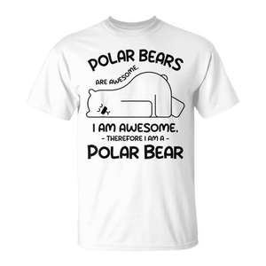 Camiseta I Am A Polar Bear para amantes de los osos polares - Product Image 1