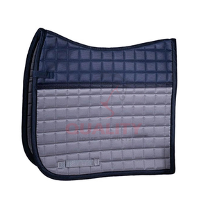 Tapis de selle anglais durable et respirant doublure douce matelassée pour le confort du cheval conception légère pour l'équitation quotidienne et l'utilisation d'exposition - Product Image 1