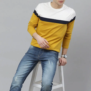 T-shirt en coton pour homme, haute qualité, 100% coton, doux, respirant, confortable, col rond, manches courtes, streetwear, OEM ODM - Product Image 4
