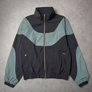 Piece Zipper Jacket and Flared <b>Trouser</b> 100% Nylon Reflector <b>Lines</b> New Design Oversized Windbreaker Tracksuit For MenBY HI 2026 - Product Image 2