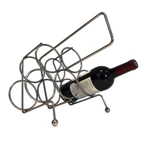 Soporte de metal para vino a bajo precio para espacios rústicos y clásicos Soporte de vajilla para fiestas disponible a granel. - Product Image 5