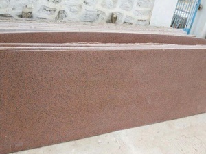 Losas y azulejos de granito rojo clásico de primera calidad Jhansi Gem, lote mixto para cocina y exterior, patio, escalera, suelo, exportador de India - Product Image 6