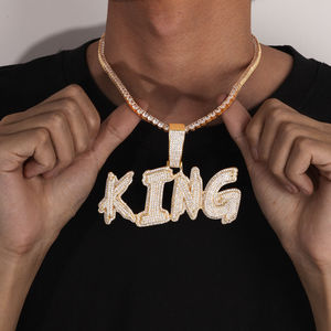 สร้อยคอจี้เพชร zircon รูปหัวใจขนาดใหญ่สุดหรูแนวฮิปฮอปประดับเพชรหรูหราหรูหราหรูหราหรูหราหรูหราหรูหราหรูหราหรูหราสำหรับผู้ชายและผู้หญิงสไตล์แฟชั่นแบบแร็ป - Product Image 2