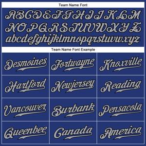 Camiseta de béisbol auténtica gris real-negra personalizada - Product Image 4