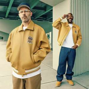 Veste en cuir Avirex pour homme, en cuir de vache véritable, style vintage, édition limitée, fermeture éclair épaisse pour l'hiver - Product Image 5