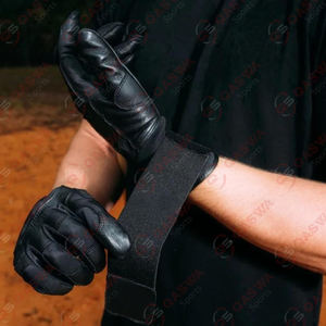 Gants de frappeur de baseball professionnels unisexes de nouvelle conception Logo personnalisé Branding 100% gants en cuir de vachette originaux - Product Image 4