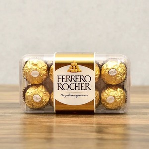 Vente de premier usage exclusif Ferrero Rocher Pralines au chocolat aux noisettes Vente en gros d'emballages cadeaux en vrac pour les détaillants - Product Image 1
